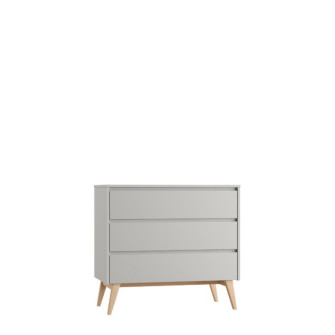 Chest of drawers with 3 drawers (Classy Gray collection)
